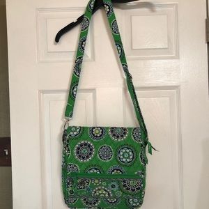 Vera Bradley Cupcake Green Mailbag